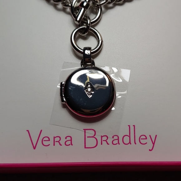 Vera Bradley Locket Charm Bracelet!!! - Picture 2 of 8